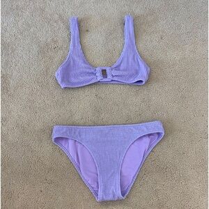 Aerie Shimmery Crinkle Bikini